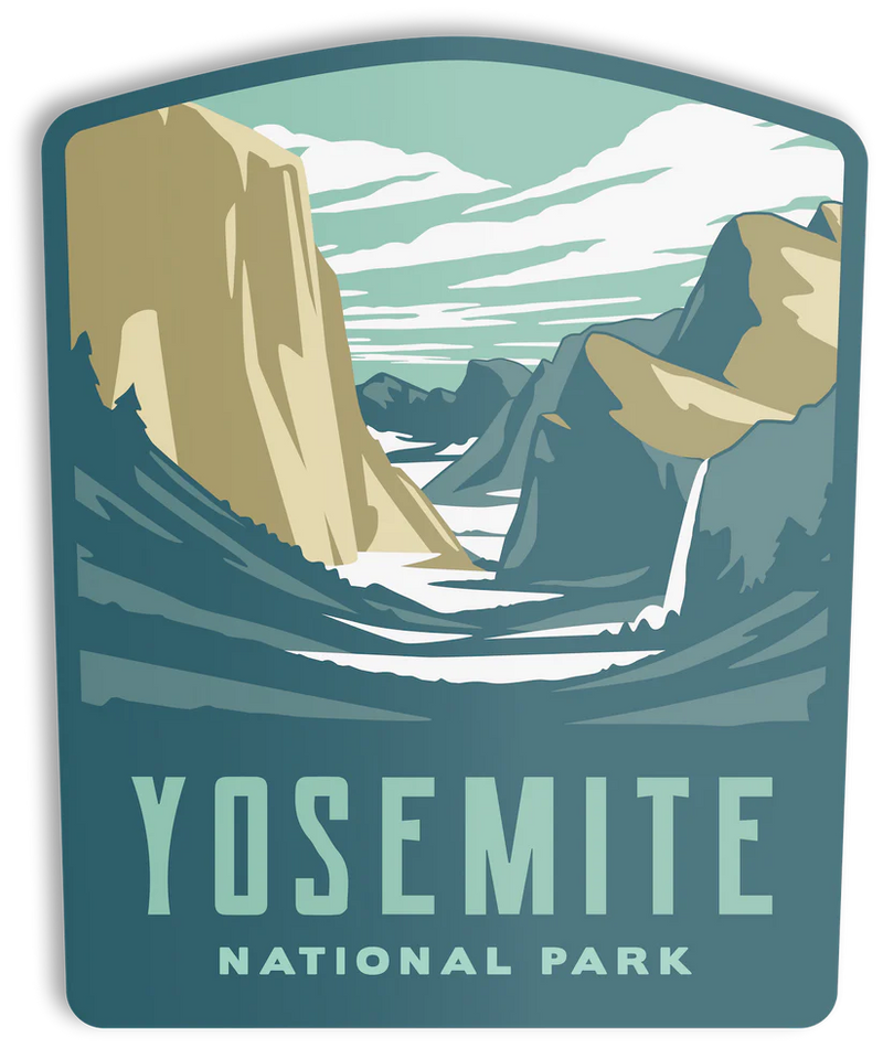 Yosemite National Park Sticker