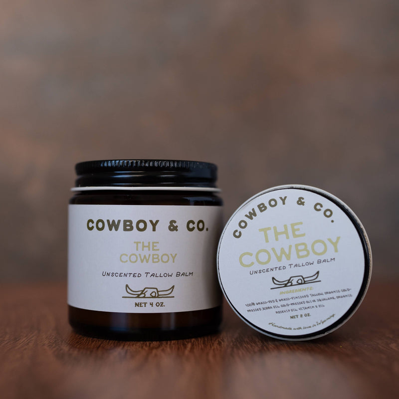 The Cowboy - Unscented Tallow Balm