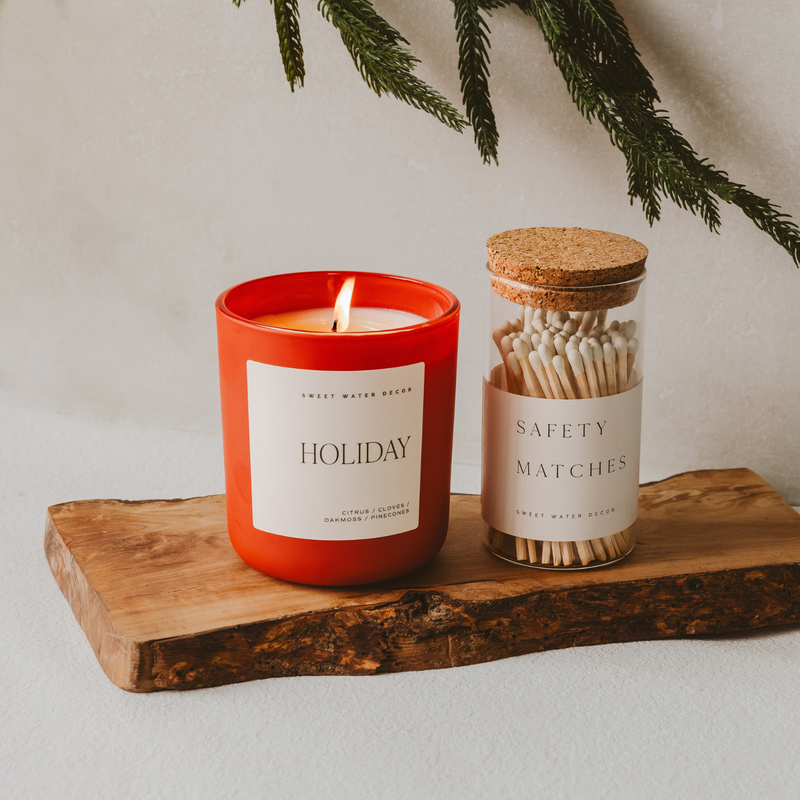 *NEW* Holiday 15 oz Soy Candle - Christmas Decor & Gifts