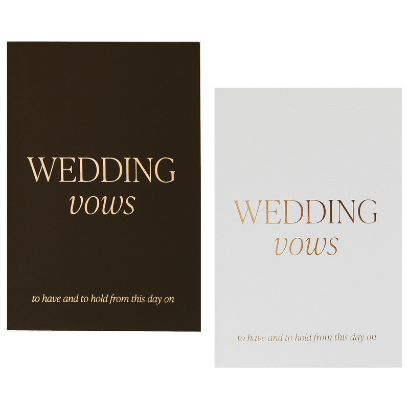 Wedding Vows Booklet Set - Wedding Gifts & Cards