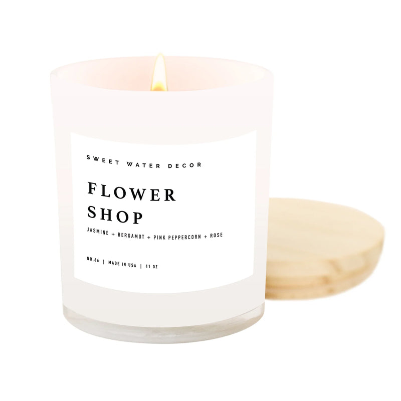 Flowershop Candle - Sweet Water Decor