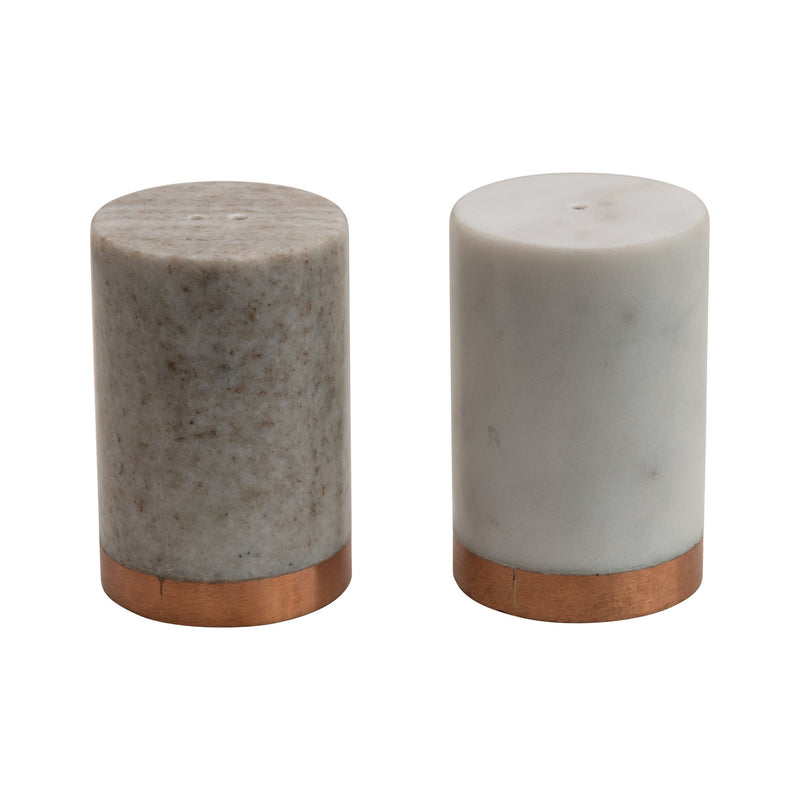 Marble Salt & Pepper Shakers