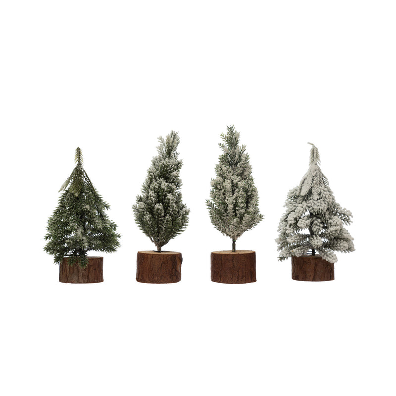 Mini Fauz Pine Christmas Trees