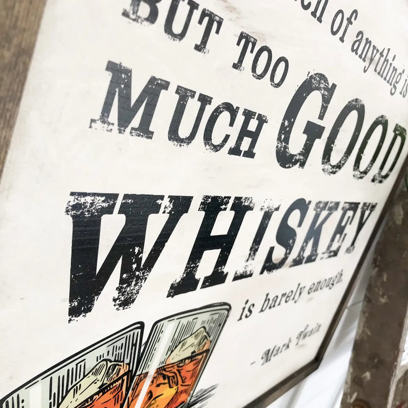 Mark Twain Whiskey Quote