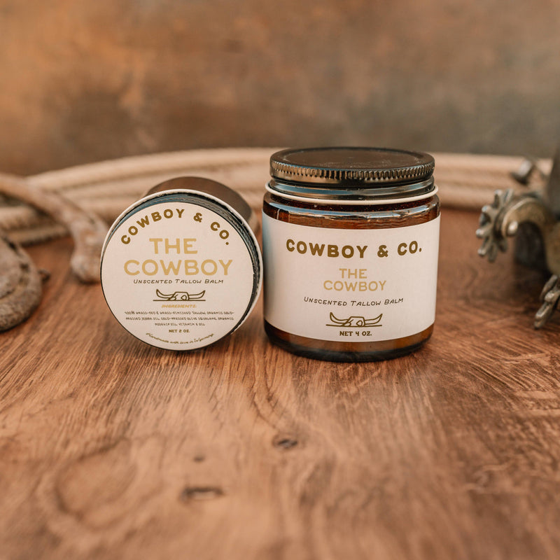 The Cowboy - Unscented Tallow Balm